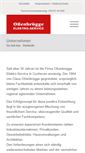 Mobile Screenshot of elektro-ossenbruegge.de